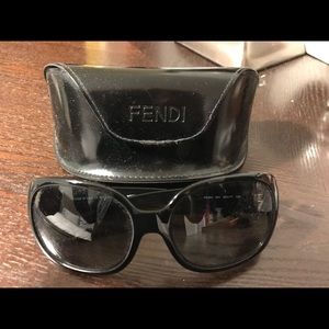 Authentic Fendi sunglasses and case
